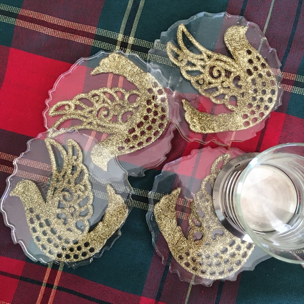 Chrostmas Coasters set of 4